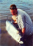 Tarpon caught along the Gambian Coastline