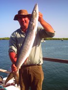 One of many Cuda's caught off Cape Point Reef