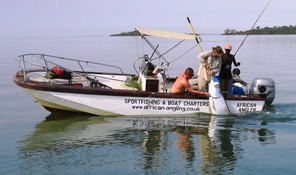 Angler David Bate lands an Atlantic Tarpon over 200lb